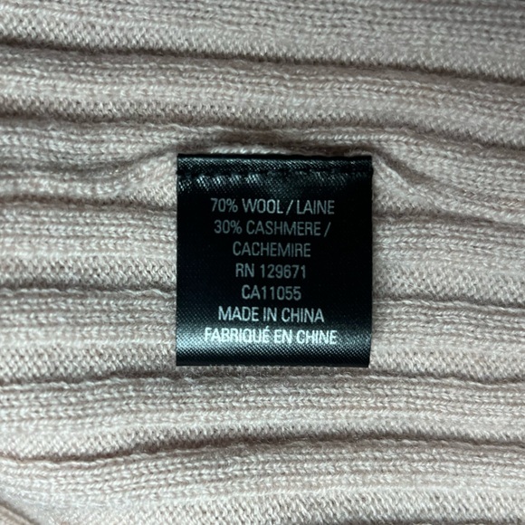 360 Cashmere Katelyn Long Cashmere Skirt Nude Pink Medium - Picture 6 of 6